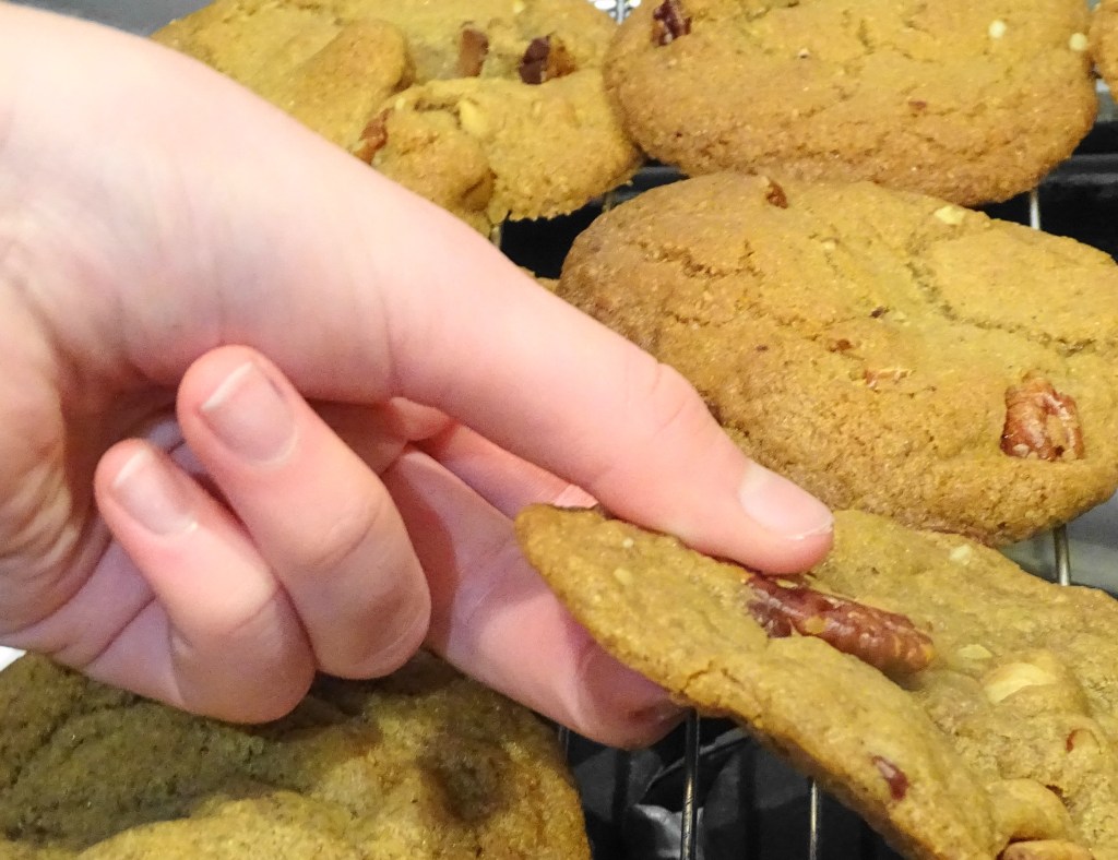 cookies, hand