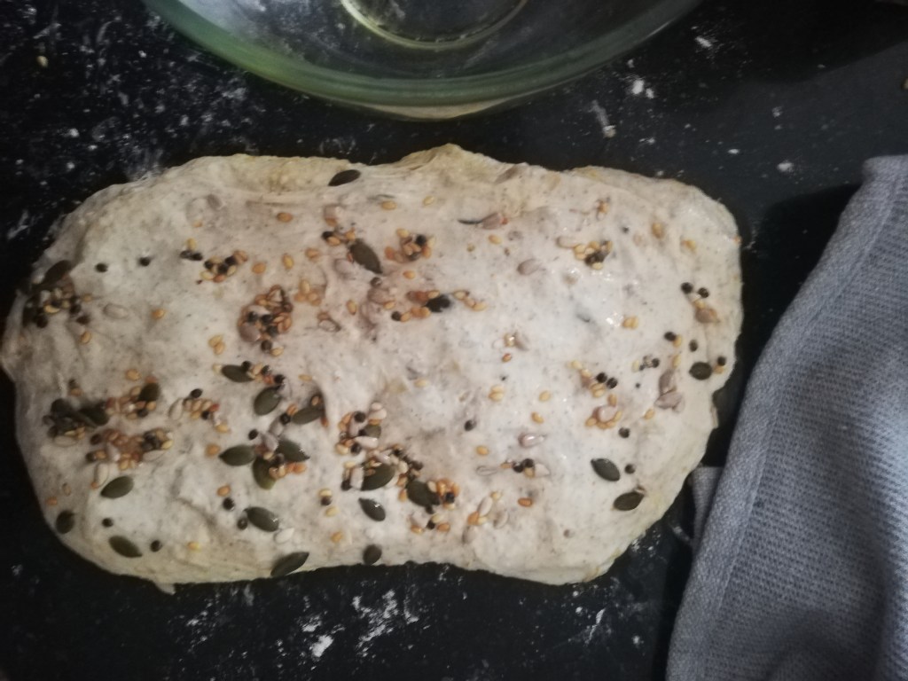 Preparing,seeded, sourdough
