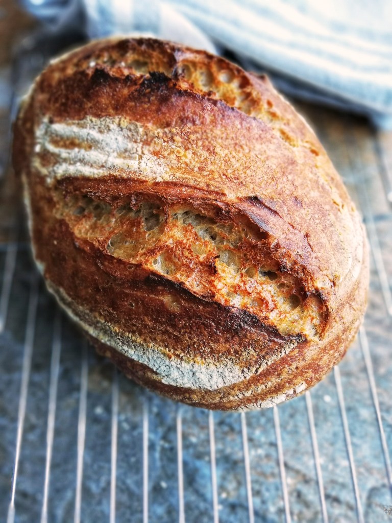 Sourdough loaf for steak sandwich